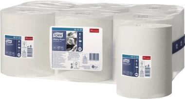 Tork Wiping Paper 151131 21.5 cm x 275 m 1-Ply White 6 Rolls/Pack