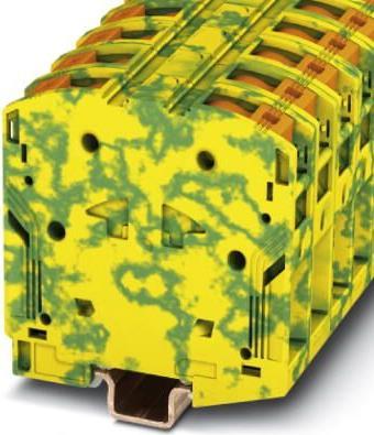 Phoenix Contact PTPOWER 95 High-Current Protective Conductor Terminal - Green-Yellow - 3260106 95-PE