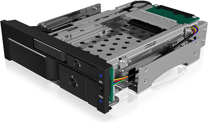 RaidSonic IB-173SSK Storage Drive Enclosure 2.5/3.5" HDD/ SSD Enclosure black (IB-173SSK)