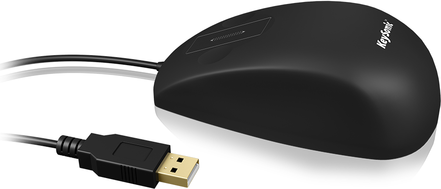 Keysonic KSM-5030 M-B - Waterproof Mouse - USB - IP68 - Black