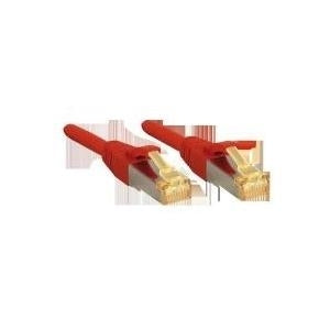 Lindy Patch Cable - RJ-45 (M) to RJ-45 (M) - 30 m - SFTP, PiMF - Cat.7 Raw Cable - Red