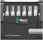 Wera Bit-Check 7 TX Universal Screwdriver Bit Set - 7 Pieces (05056294001)