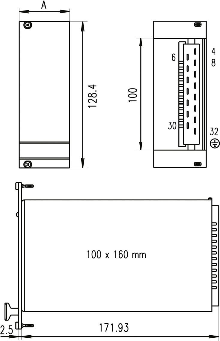 Schroff Pentair Techn. Frontplatte 21005-475 (21005475)