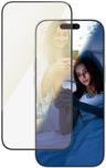 PanzerGlass Eyecare - Bildschirmschutz für Handy - ultrabreite Passform - Glas - Rahmenfarbe black - für Apple iPhone 16 Pro (2866)