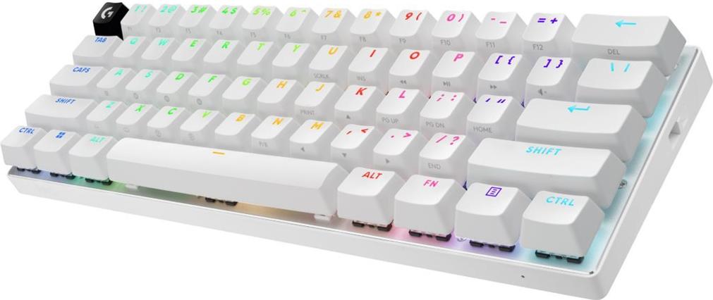 Logitech PRO X 60 LIGHTSPEED Wireless Gaming Keyboard Tactile - White - NORDIC-613 (PAN) - 920-011928