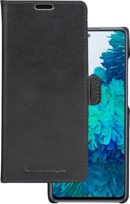 dbramante1928 Lynge Flip Case - Grained Leather - Black - for Samsung Galaxy S21 FE 5 G (LYSFBL001405)