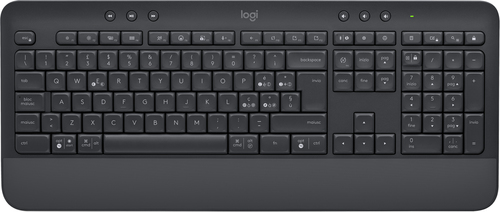 Logitech Signature - Tastatur - kabellos - Bluetooth 5,1 - QWERTY - Italienisch - Graphite (920-010915)