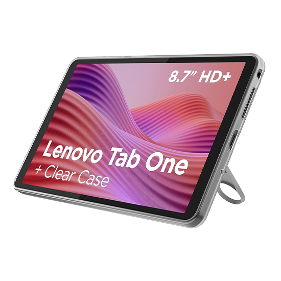 Lenovo Tab One 8.7" - 4GB RAM 128GB WiFi with Clear Case - Grey ZAF00249GR