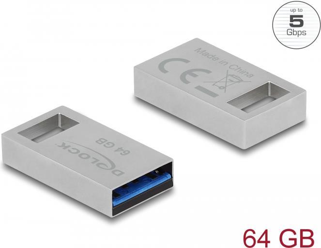 DeLOCK USB Flash Drive 64GB USB 3.2 Gen 1 (54071)