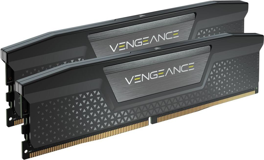 CORSAIR Vengeance DDR5 Memory Kit 48GB (2 x 24GB) 6400 MHz DIMM 288-PIN Schwarz (CMK48GX5M2B6400C36) PC5-51200 CL36