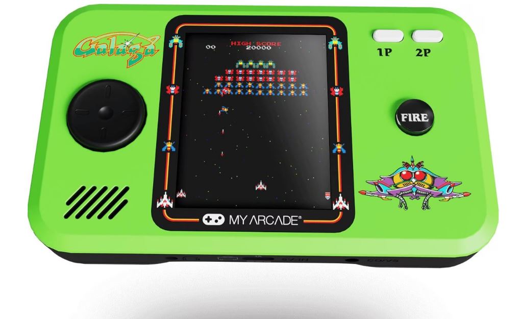 dreamGEAR My Arcade Pocket Player Pro Galaga Handheld Game