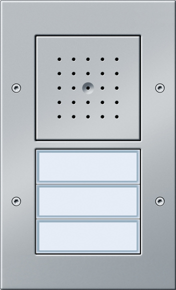 GIRA 126765 Audio Intercom System - Aluminium (126765)