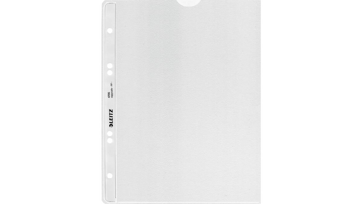 LEITZ - Extra-Strong Document Sleeve A5, PP, Textured, 0.13 mm