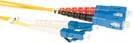 ACT 15 m LSZH Singlemode Fiber Patch Cable - LC to SC Connectors OS2 RL8915