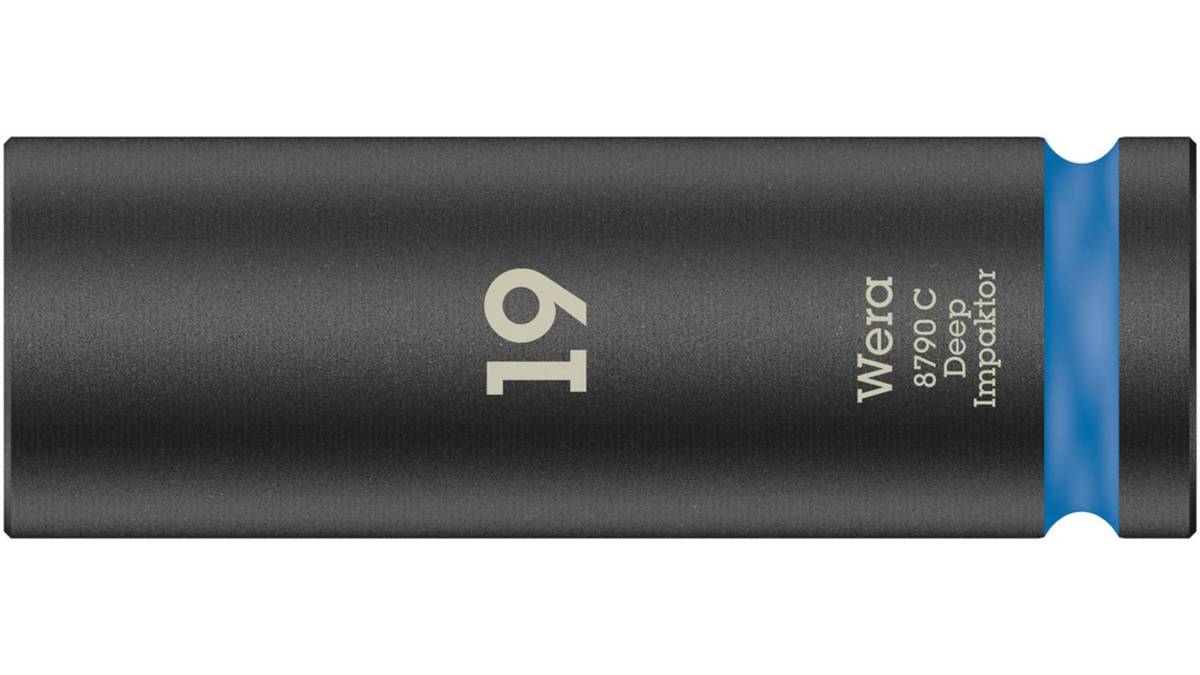 Wera 8790 C Impactor Deep 05004836001 Hex Socket Insert 17 mm 1/2" (12.5 mm) (05004836001)
