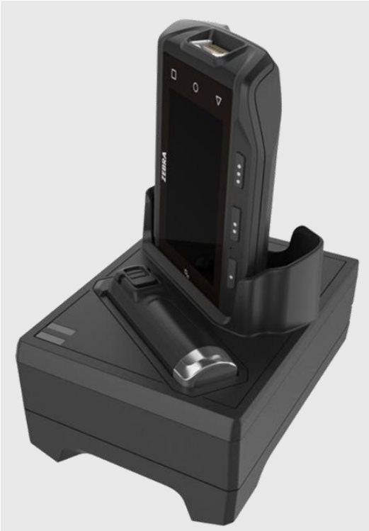 Zebra Single Slot Cradle with Spare Battery Charger - Docking Cradle - USB CRD-NGWT-1S1BU-01