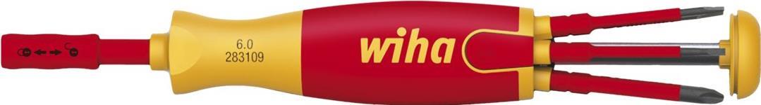 Wiha LiftUp Electric Screwdriver with Bit Set 75 mm 38613