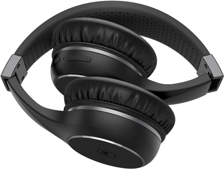 Motorola Moto XT220 Wireless Headphones Headband Music Bluetooth Black (Escape 220)