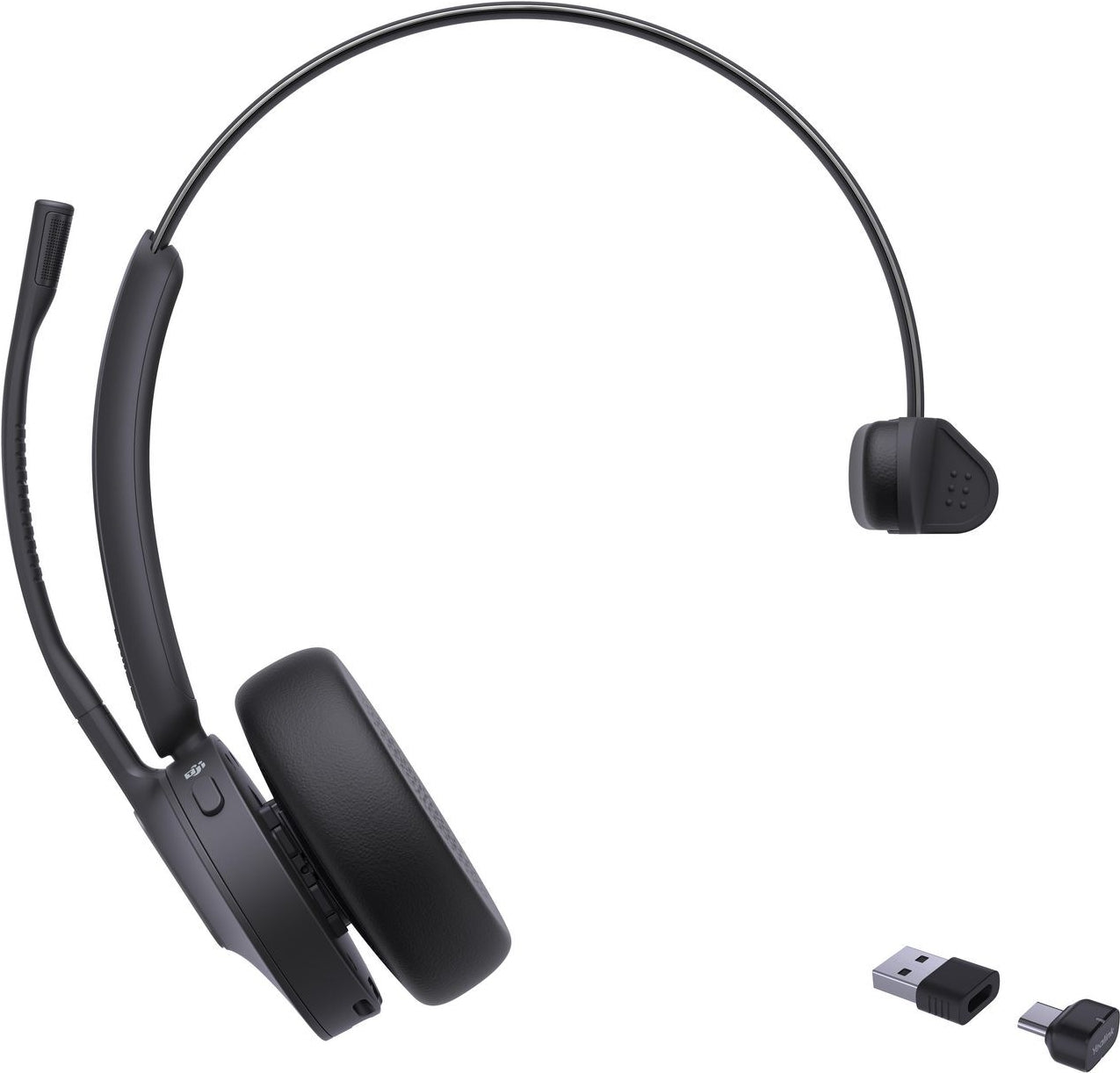 Yealink BH70 Mono Bluetooth Headset for Teams, USB-C/A (1208705)