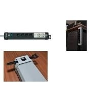 Brennenstuhl Power Extension Cable, 3 m, 6 AC Outlets, Black, Model 1951160600