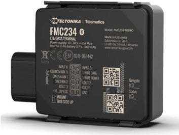 Teltonika FMC234 - GPS/GLONASS/GALILEO/BeiDou/QZSS Tracking Device (FMC234WCJ501)