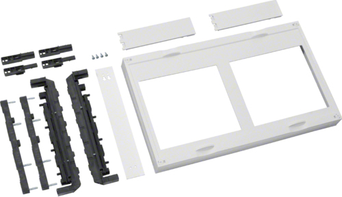 Hager UE22E4B. Produktfarbe: black, white, Material: Kunststoff, Anzahl enthaltener Produkte: 1 Stück(e). Breite: 500 mm, Tiefe: 125 mm, Höhe: 300 mm (UE22E4B)