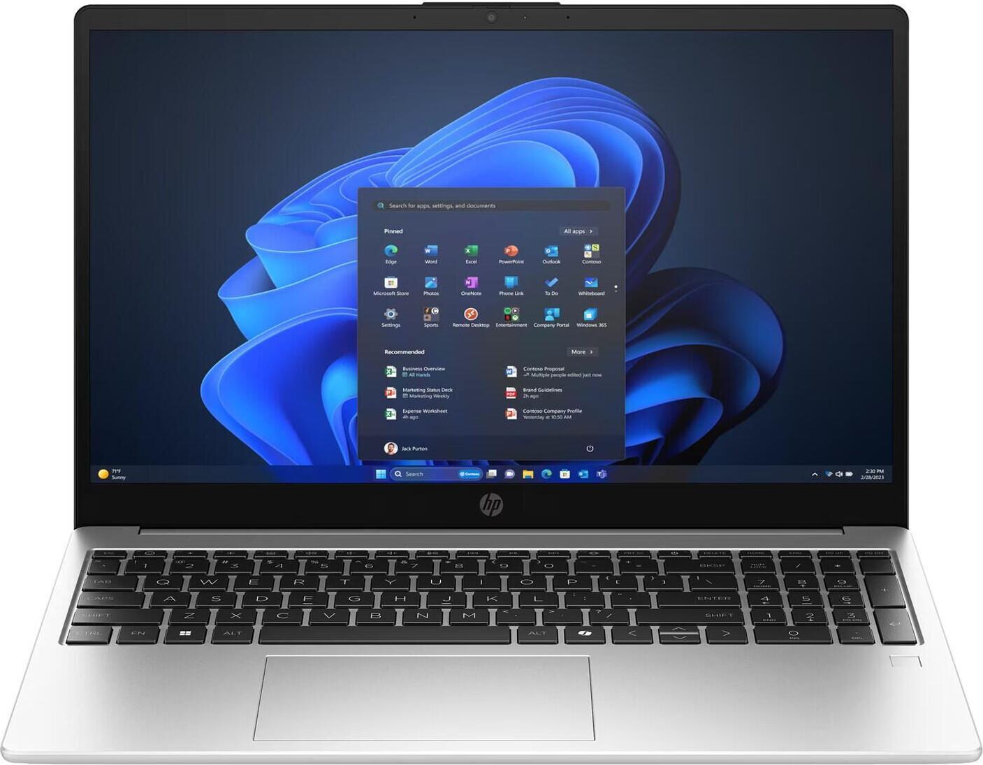 HP 255R G10 Notebook 39.6 cm (15.6") FHD, Ryzen 7 7735U, 16GB, 512GB SSD, DE-Layout (C99TJES#ABD)