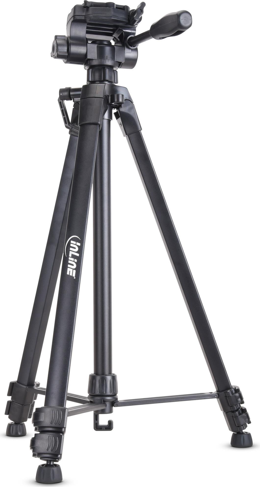InLine Tripod - Universal - Aluminium - Black - Max Height 1.73 m - 48018B