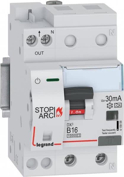 LEGRAND Fire Protection Switch with RCBO (415958)