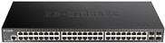 D-Link DGS 1250-52X Smart Managed Switch 48 x 10/100/1000 + 4 x 10 Gigabit SFP+ Rack Mountable