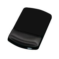 Fellowes Premium Gel Graphite Mouse Pad with Wrist Rest - Graphite (9374001)