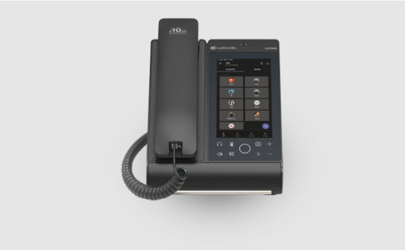 AudioCodes C470HD IP Phone - VoIP Phone - Bluetooth Interface - Model TEAMS-C470HD-DBW