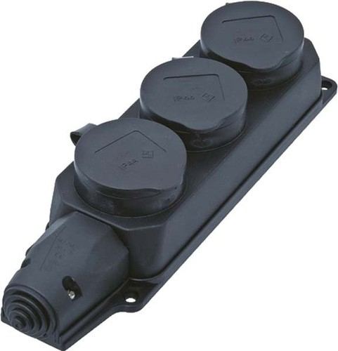 Bachmann Power Strip - 230 V AC - 3 Output Connections - External (381.109)