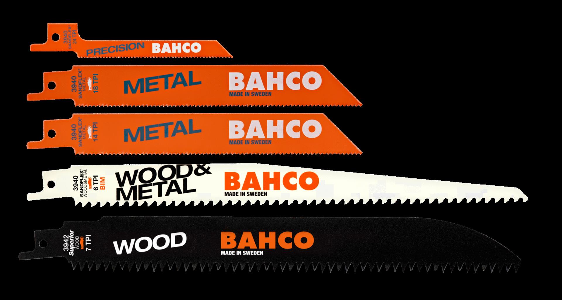 Bahco 3940-MIX-SET-5P Säbelsägeblatt-Set 5-tlg 5 St. (3940-MIX-SET-5P)