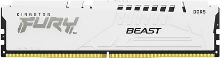Kingston FURY Beast - DDR5 Module - 32 GB - DIMM 288-PIN - 2800 MHz - CL40 - White (KF556C40BW-32)