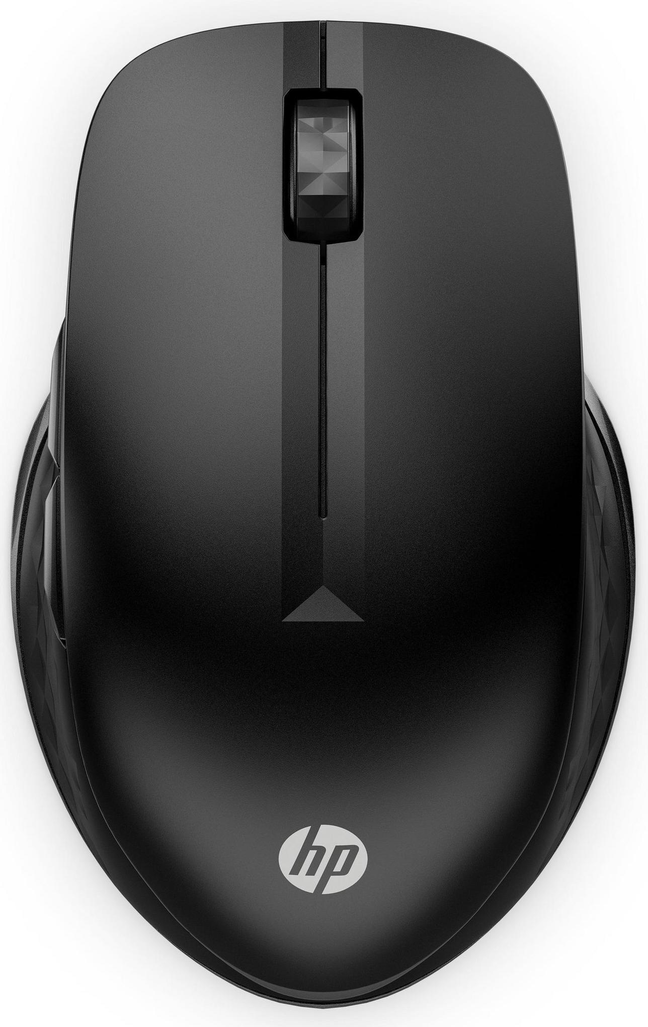 HP 430 Multi-Device Wireless Mouse - Ambidextrous - Optical - 1200 DPI - Bluetooth - Black