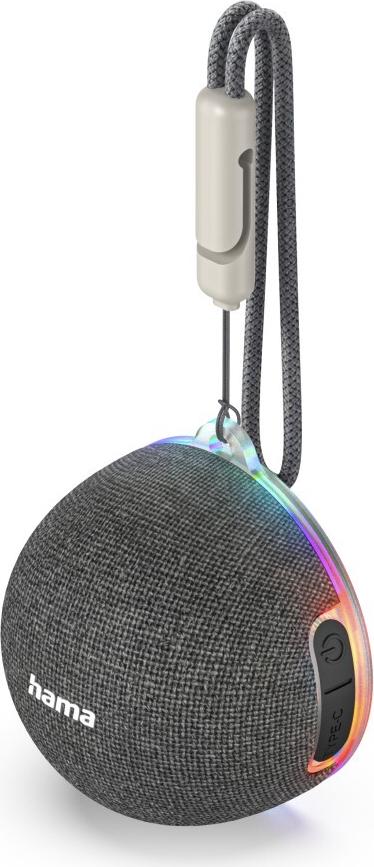 Hama Bluetooth® Speaker MagBuddy with Magnet Battery 5W Grey 00188245