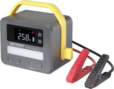 VOLTCRAFT VC-PZKA-5002-24V Jump Starter - 1500A (12V)/ 500A (24V) - USB Ports - VC-17609855