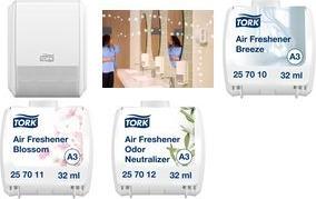 Tork Continuous Air Freshener Dispenser ELEVATION System A3, White, Model 256010