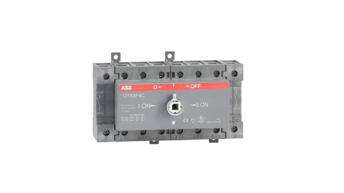 ABB STOTZ-KONTAKT Load Break Switch OT63F4C (1SCA105369R1001)