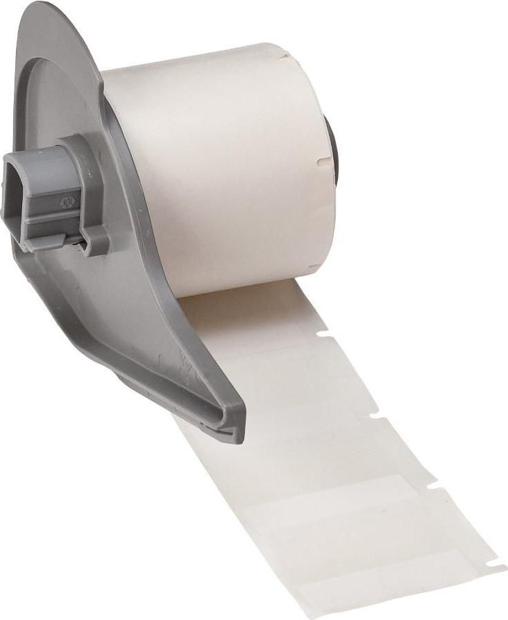 Brady, M7-104-427, Vinyl, self-laminating, white/transparent, matte, 38.10 x 9.53(25.40) mm, for cable diameters of 2.70 - 5.10 mm, permanent (250 E.) (174533)