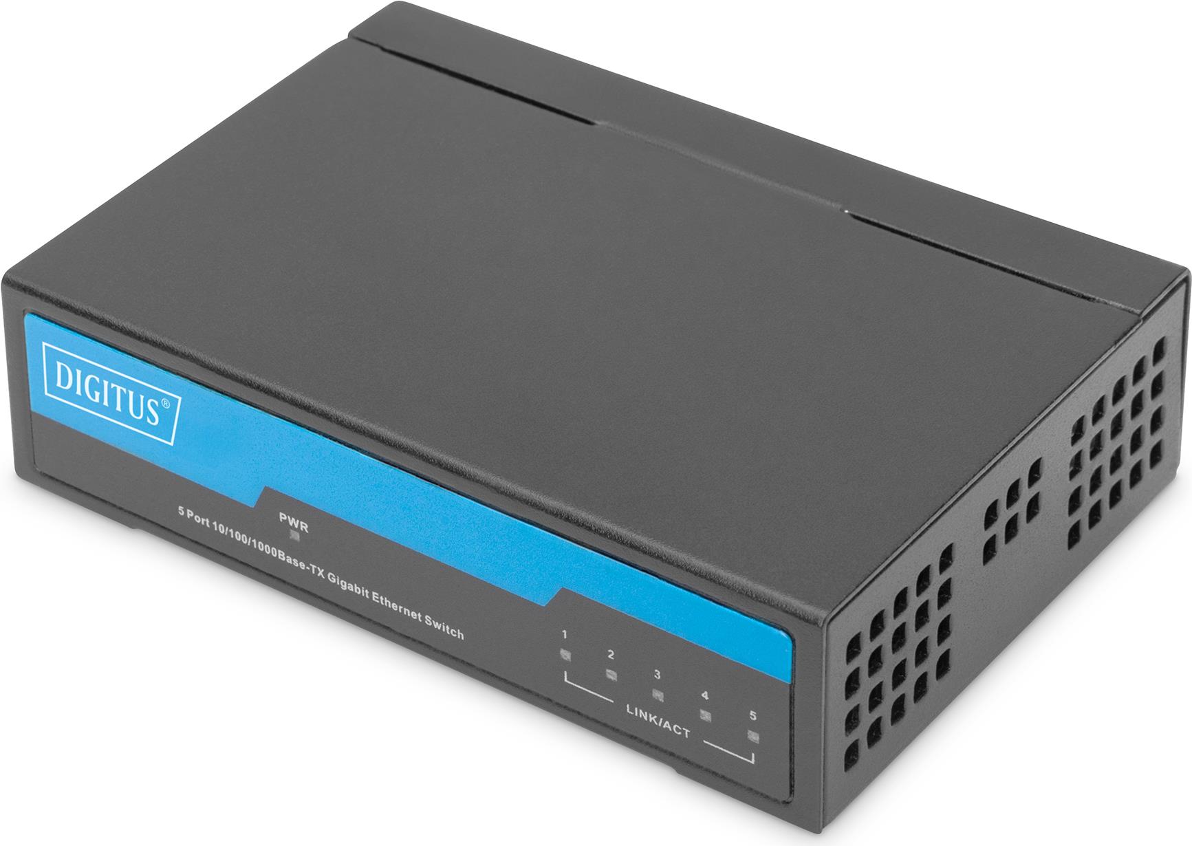 Digitus 5-Port Unmanaged Gigabit Switch (DN-80202-1)