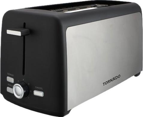 TORNADO Toaster 2-Slice 1400W 220-240V Silver TTA-7402-GS