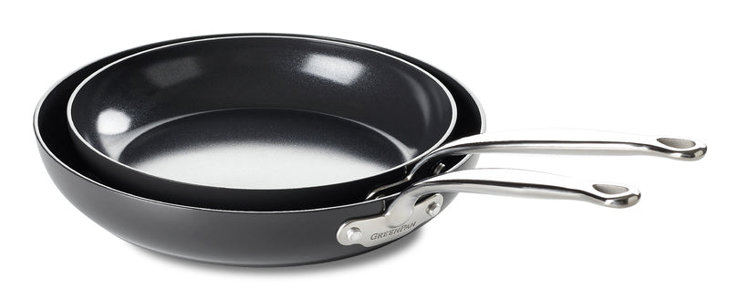 GreenPan Barcelona Pro 2Tlg Bratfpfanneset 20+28cm Schwarz (CC005335-001)