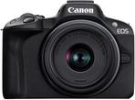 Canon Eos R50 Black + Rf-S 18-45 Is Stm Kit 24.2MP