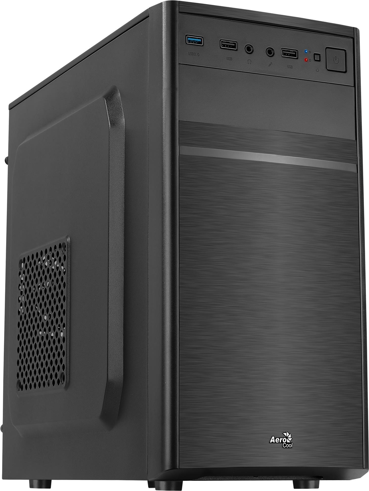 AeroCool PGS C Series CS-103 Mini Tower Case - Micro ATX - Black - No Power Supply