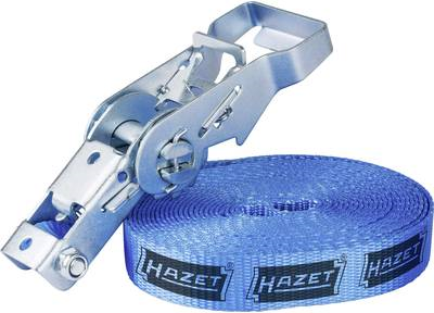 HAZET Ratchet Strap 200 daN Light Blue 6 m EN 12195-2