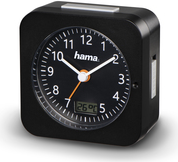 Hama Funkwecker Multi Black DCF Radio-Controlled Clock (00186448)