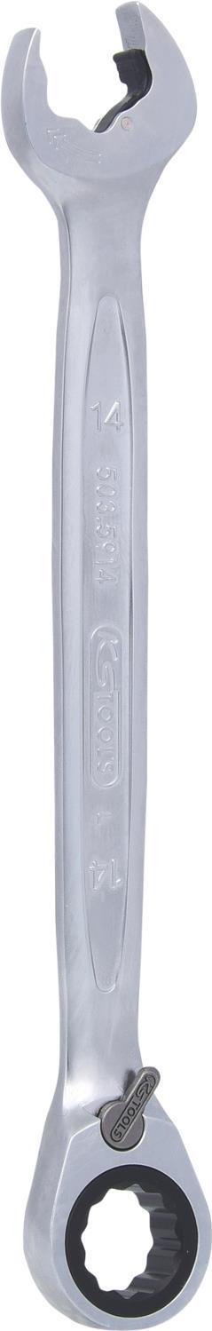 KS TOOLS DUO GEARplus Combination Wrench 14 mm Reversible
