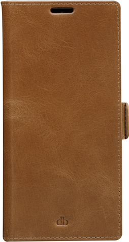 dbramante1928 Copenhagen Slim Flip-Hülle für Samsung S22 Ultra Hellbraun CSSUGT001437